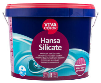 Vivacolor Hansa Silicate krāsa minerālām fasādēm