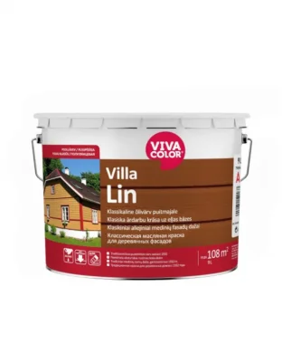 Vivacolor Villa Lin krāsa koka fasādēm
