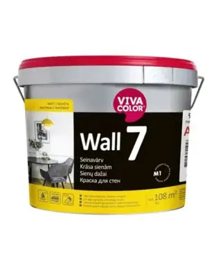 Vivacolor Wall 7 matēta krāsa sienām un griestiem
