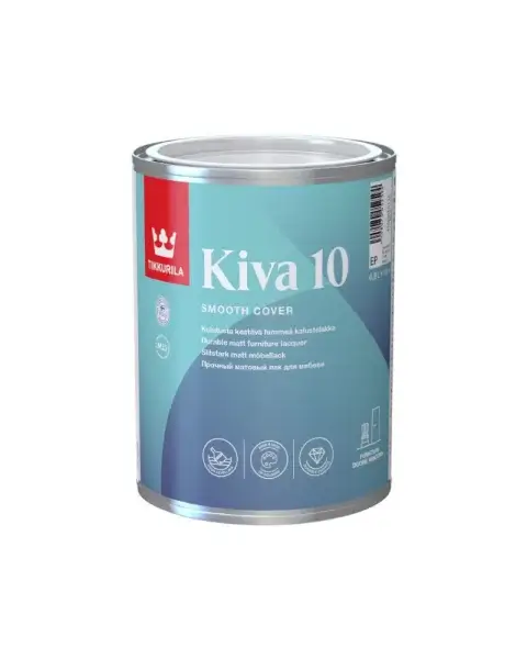 Tikkurila Kiva 10 kalustelakka, himmeä, sävytettävissä