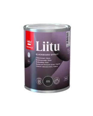 Tikkurila Liitu tāfeļu krāsa, melna