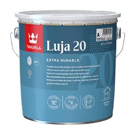 Tikkurila Luja 20 semi-matt paint for walls and ceilings