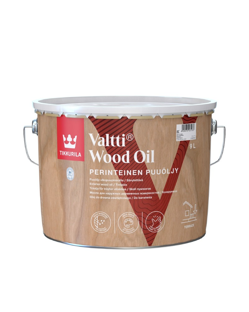 Tikkurila Valtti Wood oil eļļa terasei, tonējama | 13,98