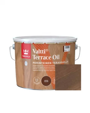 Tikkurila Valtti Terrace braunes Öl für Holzterrassen und Gartenmöbel