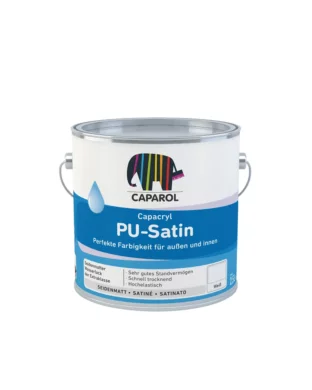 Caparol Capacryl PU-Satin universāla krāsa dažādām virsmām