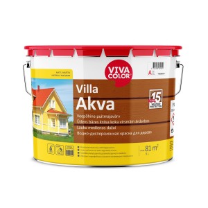 Vivacolor Villa Akva matēta krāsa koka fasādēm