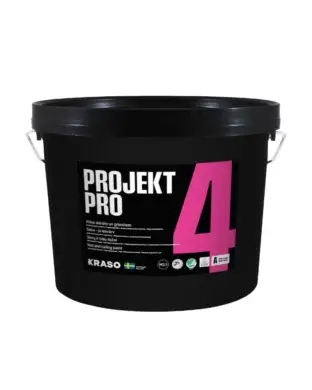 KRASO Projekt PRO 4 sienų ir lubų dažai