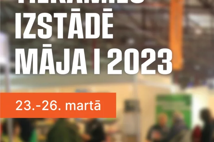 Izstāde Māja 2023 un e-veikals kraso.com