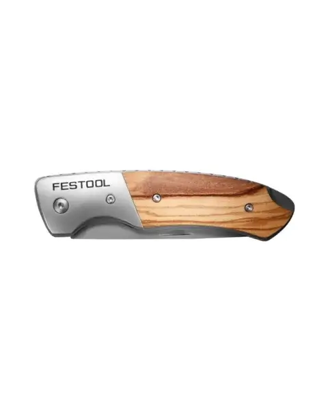 Festool laadukas veitsi, oliivipuu kahva, Safety-Lock - Huippu