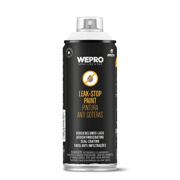 MTN SEAL-COATING Tiivistyssuihke Musta 400 ml – Joustava Vesitiivis Pinnoite